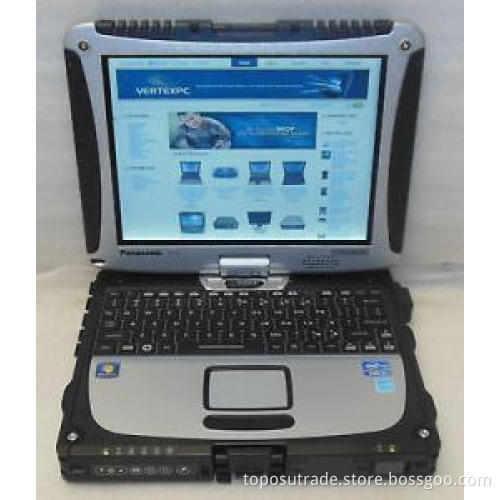PANASONIC CF-19 MK5 TOUGHBOOK 320GB touch Windows 7 Core i5 2.50GHZ GPS 8GB